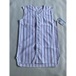 Champro Performance Sleeveless  Youth‎ Boys striped Jersey M